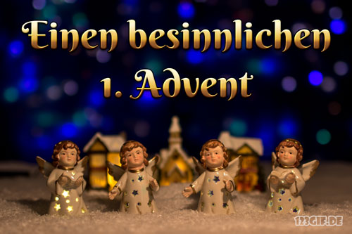 Einen besinnlichen 1. Advent