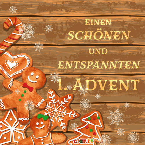 Einen schönen und entspannten 1. Advent