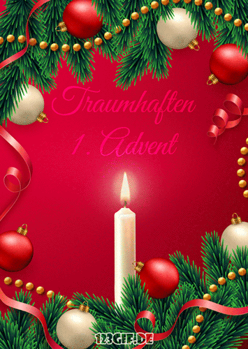 tannenzweige-advent-1-0037.gif von 123gif.de Download & Grußkartenversand