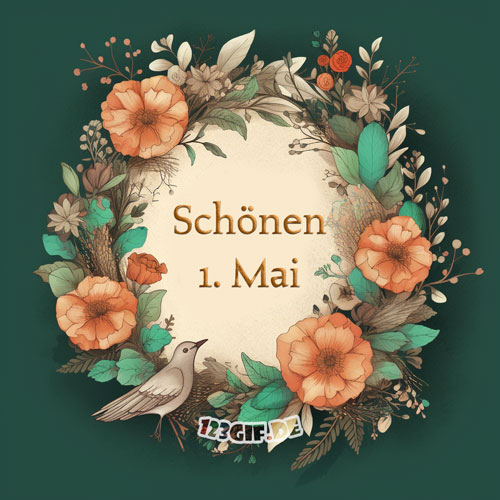 schoenen-1-mai-blumenkranz_0010.jpg von 123gif.de Download & Grußkartenversand