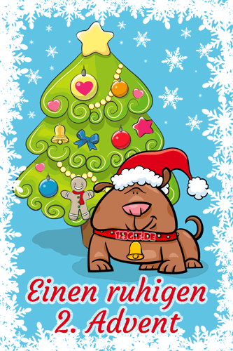 hund-weihnachtsbaum-2-advent-0033.gif von 123gif.de Download & Grußkartenversand