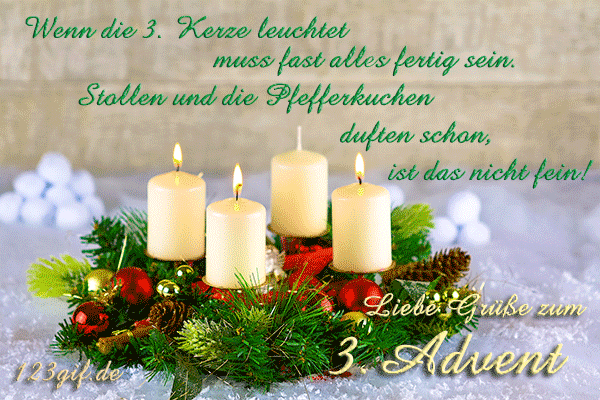 Adventskränze von 123gif.de