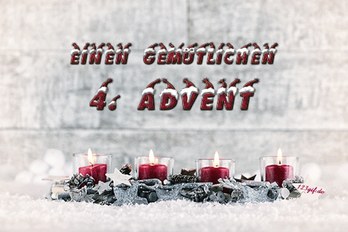 Einen gemütlichen 4. Advent