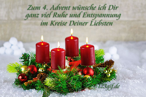 Adventskränze von 123gif.de