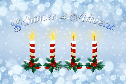 kerzen-4-advent-0041.gif von 123gif.de Download & Grußkartenversand