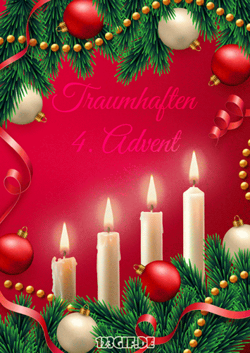 tannenzweige-advent-4-0051.gif von 123gif.de Download & Grußkartenversand