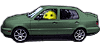 Auto Smilies von 123gif.de