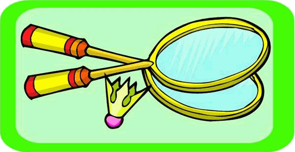 badminton-0008.gif von 123gif.de Download & Grußkartenversand