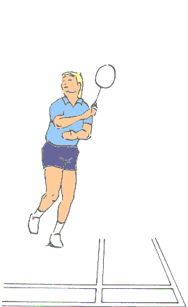 badminton-0082.gif von 123gif.de Download & Grußkartenversand