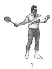 Badminton von 123gif.de