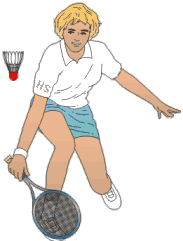 Badminton von 123gif.de