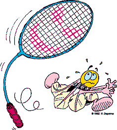 Badminton von 123gif.de