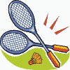 Badminton von 123gif.de