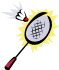 badminton-0494.gif von 123gif.de Download & Grußkartenversand
