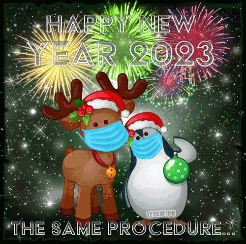 corona-reindeer-penguin-happy-new-year-0014_2023.gif von 123gif.de Download & Grußkartenversand