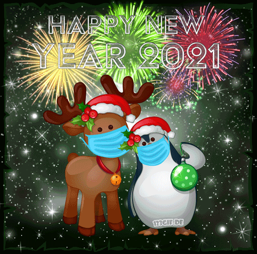corona-reindeer-penguin-happy-new-year-2021-0014.gif von 123gif.de Download & Grußkartenversand