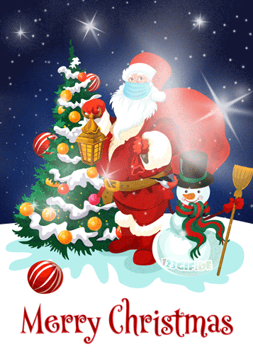 corona-santa-merry-christmas-0024.gif von 123gif.de Download & Grußkartenversand