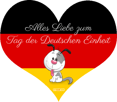 Alles Liebe zum Tag der Deutschen Einheit