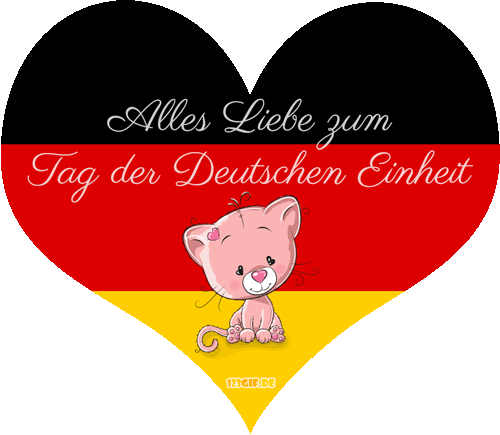 Alles Liebe zum Tag der Deutschen Einheit