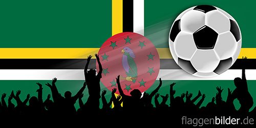 dominica_fussball-fans.jpg von 123gif.de Download & Grußkartenversand