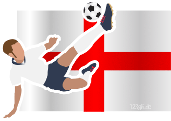 englandflagge-fussballspieler.gif von 123gif.de Download & Grußkartenversand