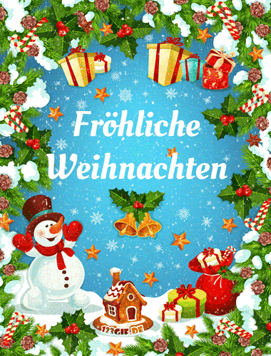 Frohe Weihnachten von 123gif.de