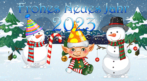 wichtel-schneemann-frohes-neues-jahr-0148_2023.gif von 123gif.de Download & Grußkartenversand