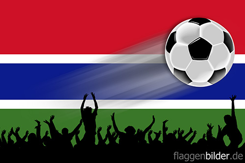 gambia_fussball-fans.jpg von 123gif.de Download & Grußkartenversand