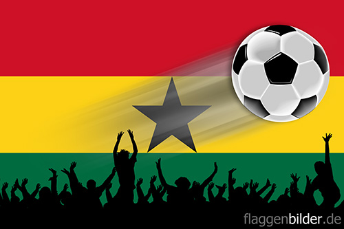 ghana_fussball-fans.jpg von 123gif.de Download & Grußkartenversand