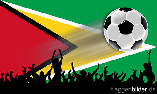 guyana_fussball-fans.jpg von 123gif.de Download & Grußkartenversand