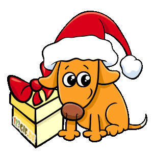 hund-weihnachtsgeschenk-0055.gif von 123gif.de Download & Grußkartenversand