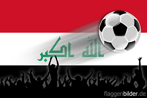 irak_fussball-fans.jpg von 123gif.de Download & Grußkartenversand