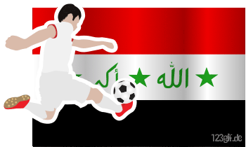 iranflagge-fussballspieler.gif von 123gif.de Download & Grußkartenversand