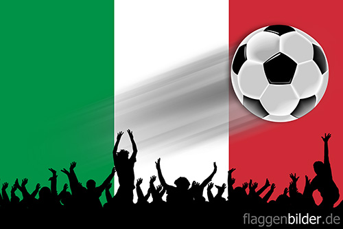 italien_fussball-fans.jpg von 123gif.de Download & Grußkartenversand