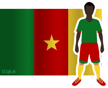 kamerunflagge-fussballspieler.gif von 123gif.de Download & Grußkartenversand