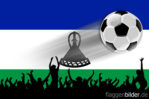 lesotho_fussball-fans.jpg von 123gif.de Download & Grußkartenversand