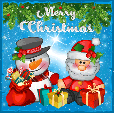 merry-christmas-snowman-nikolaus-0016.gif von 123gif.de Download & Grußkartenversand