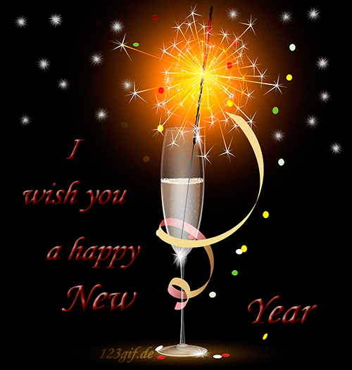 I wish you a happy new Year