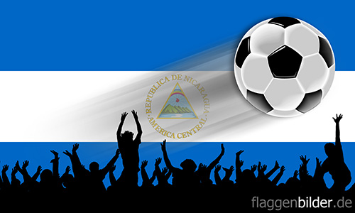 nicaragua_fussball-fans.jpg von 123gif.de Download & Grußkartenversand