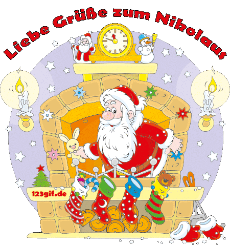 Liebe Grüße zum Nikolaus