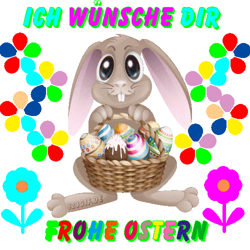 Osterhasen von 123gif.de