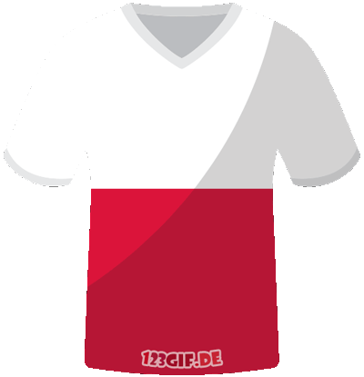 trikot-flagge-polen.gif von 123gif.de Download & Grußkartenversand