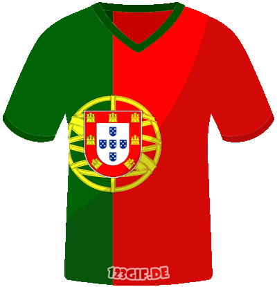 trikot-flagge-portugal.gif von 123gif.de Download & Grußkartenversand
