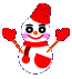 schneemann-0166.gif von 123gif.de Download & Grußkartenversand