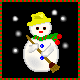 schneemann-0190.gif von 123gif.de Download & Grußkartenversand