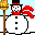 schneemann-0223.gif von 123gif.de Download & Grußkartenversand