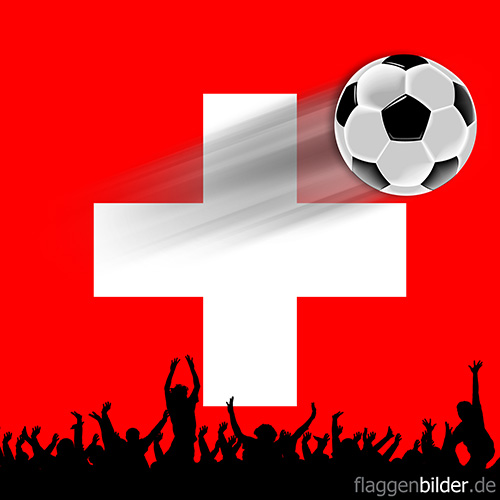 schweiz_fussball-fans.jpg von 123gif.de Download & Grußkartenversand