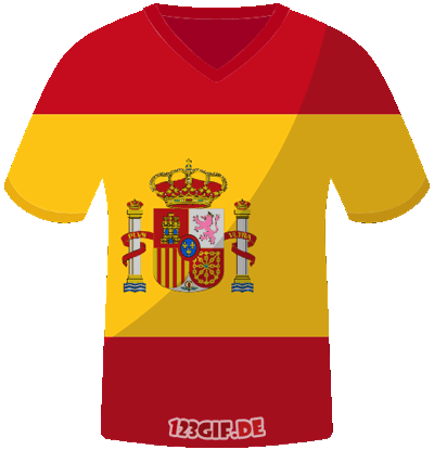 trikot-flagge-spanien.gif von 123gif.de Download & Grußkartenversand