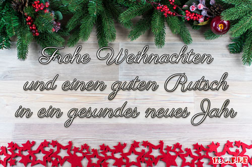 Weihnachtsgrüße von 123gif.de