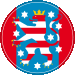 wappen-thueringen-farbig-075x75.gif von 123gif.de Download & Grußkartenversand